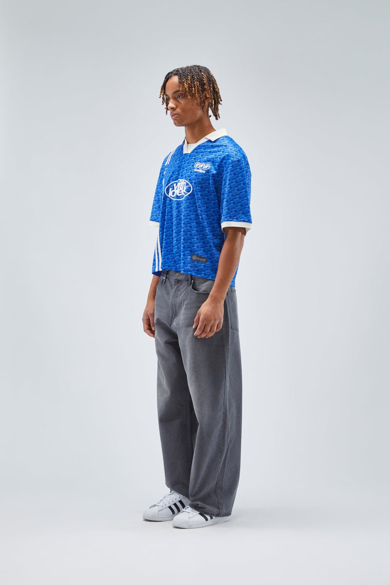 Monogram Royal Blue Football T-shirt