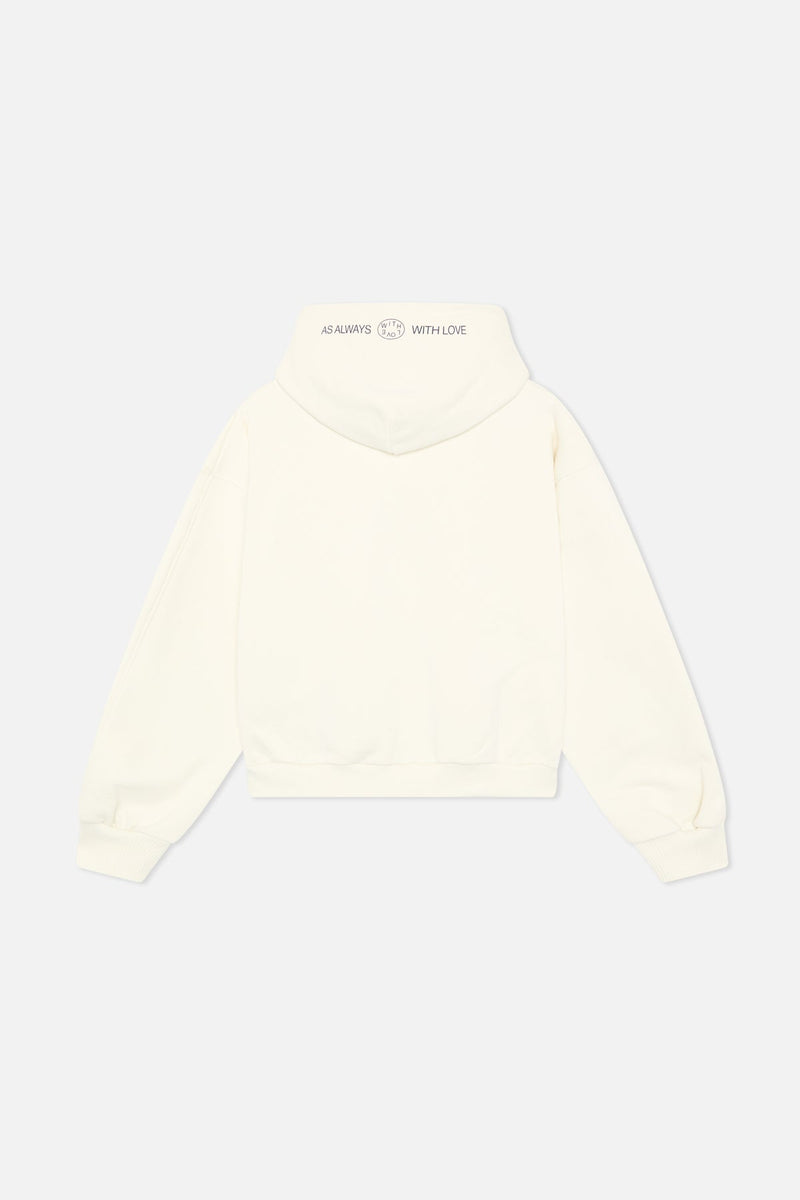 Paris Ecru Hoodie