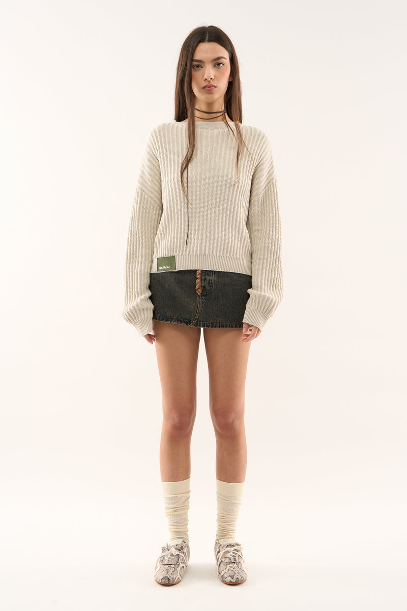 Rookie Ecru Knit