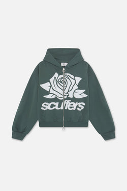 Girl Green Zipper