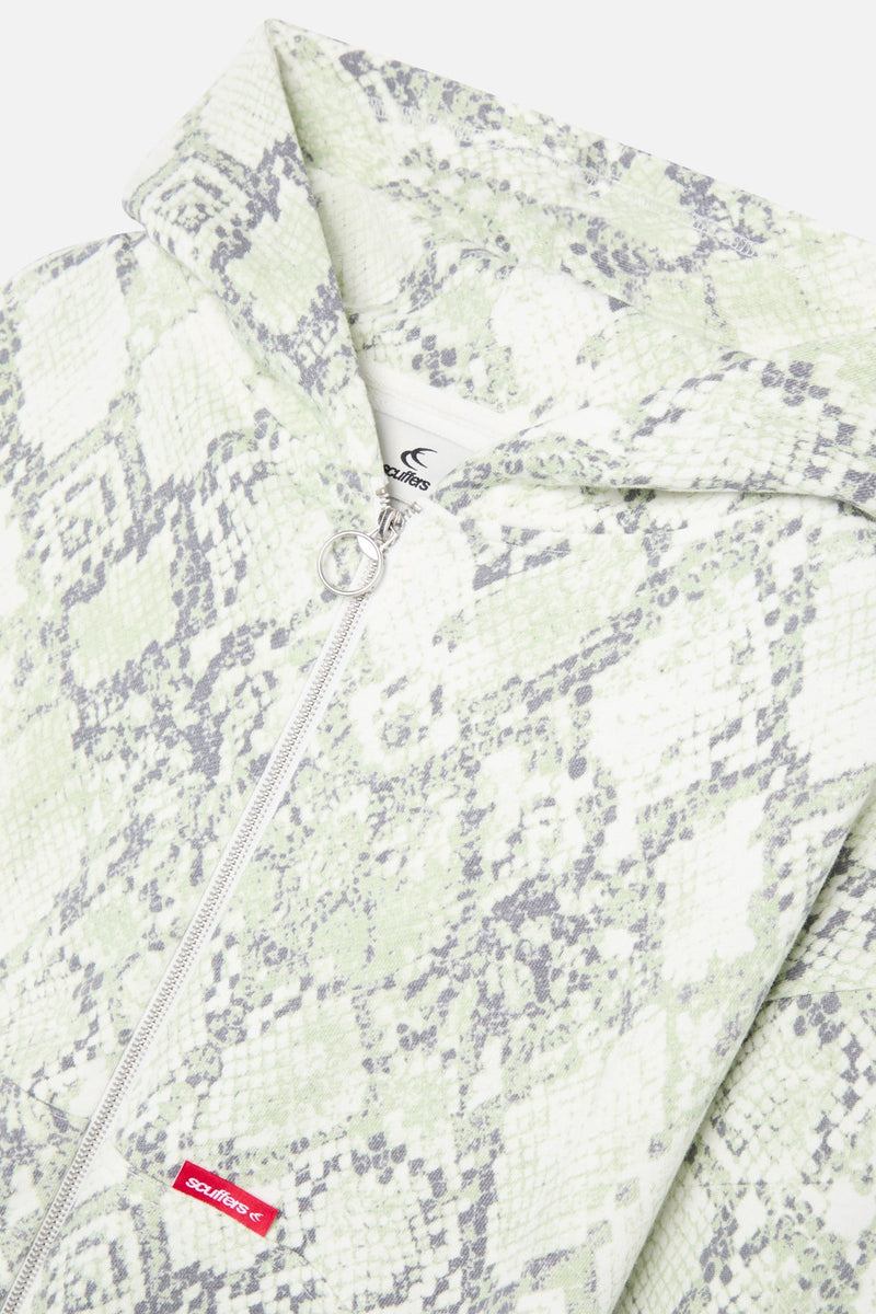 SCFF Green Snake Zipper