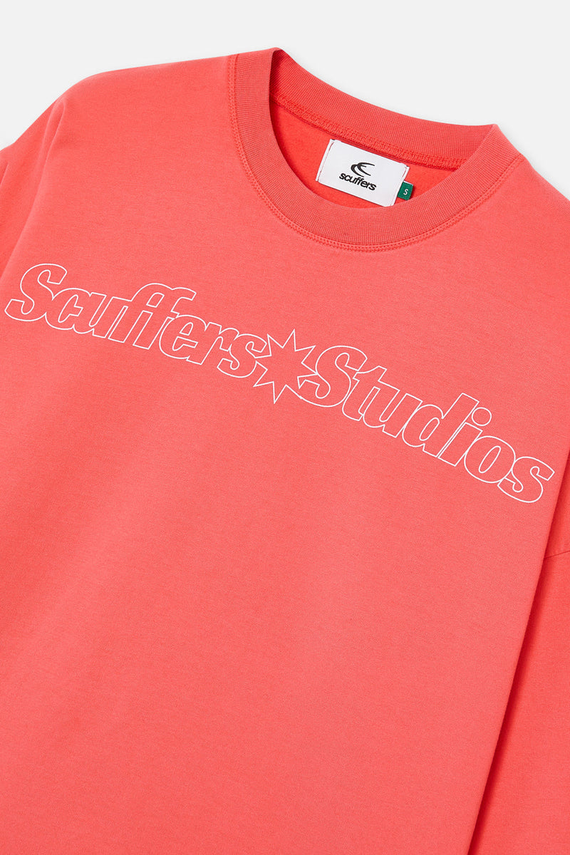 Imagery Coral Sweatshirt