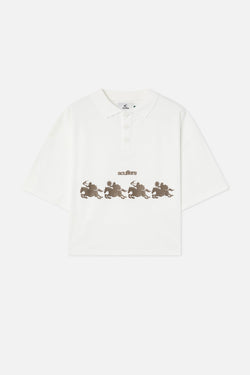 The Race Ecru Polo