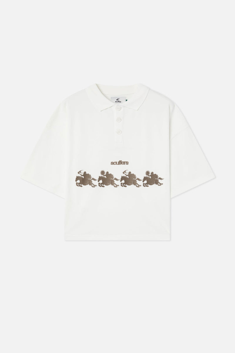 The Race Ecru Polo