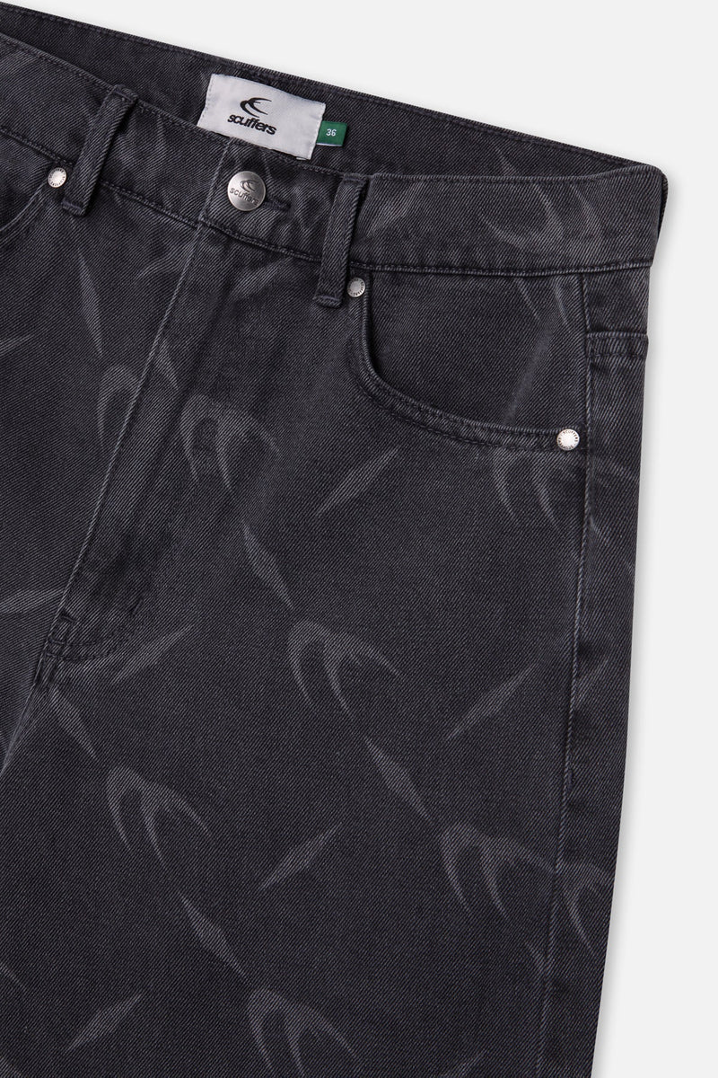 Silver Dark Jorts