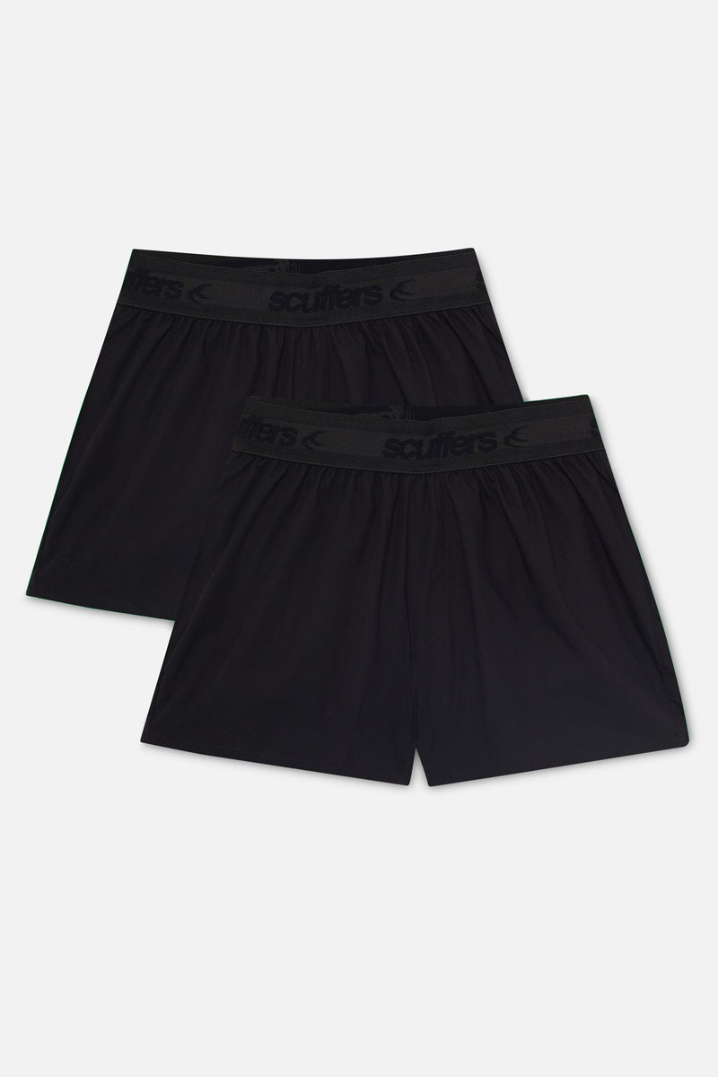 Total Black Boxer Pack