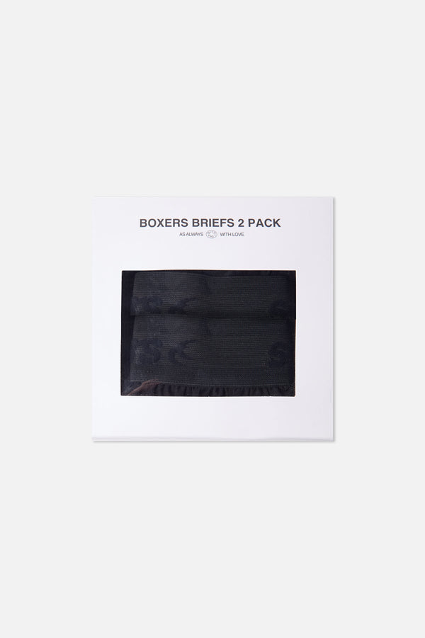 Total Black Boxer Pack