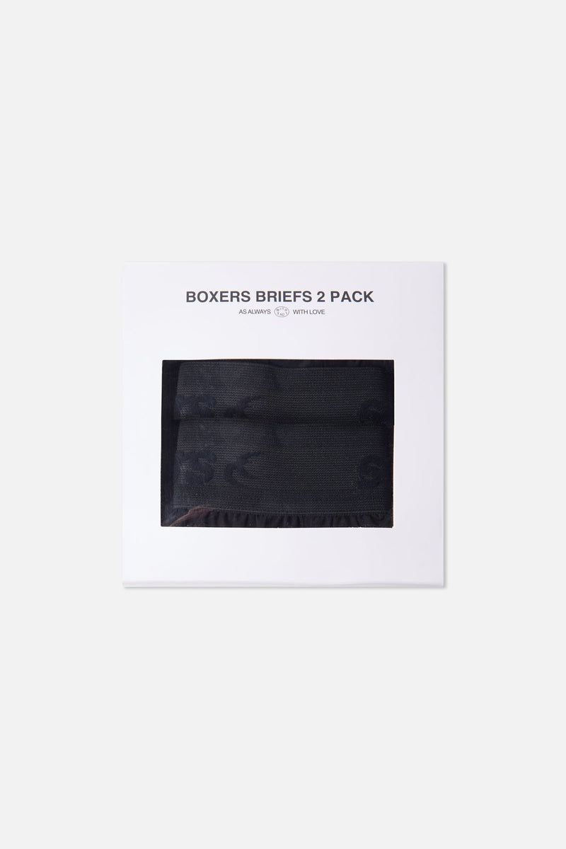 Total Black Boxer Pack
