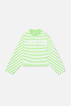 Curator Green & White Longsleeve