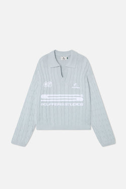 Trench Light Blue Polo