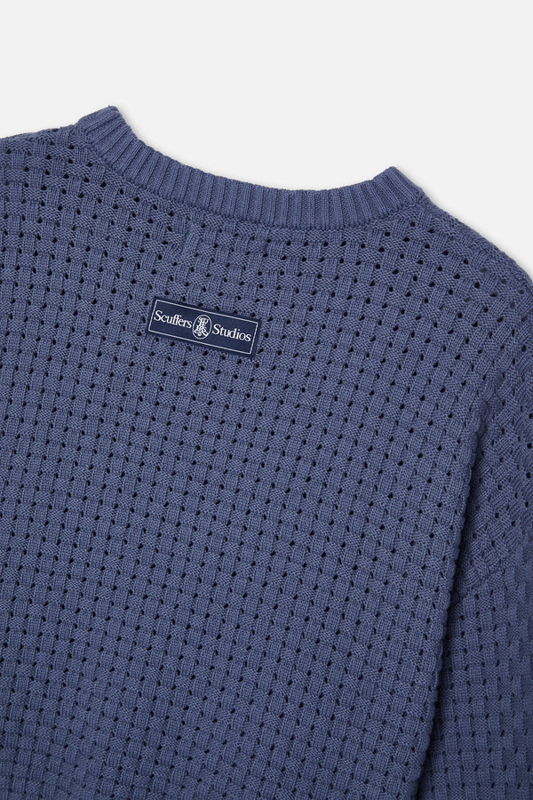 Case Blue Knit