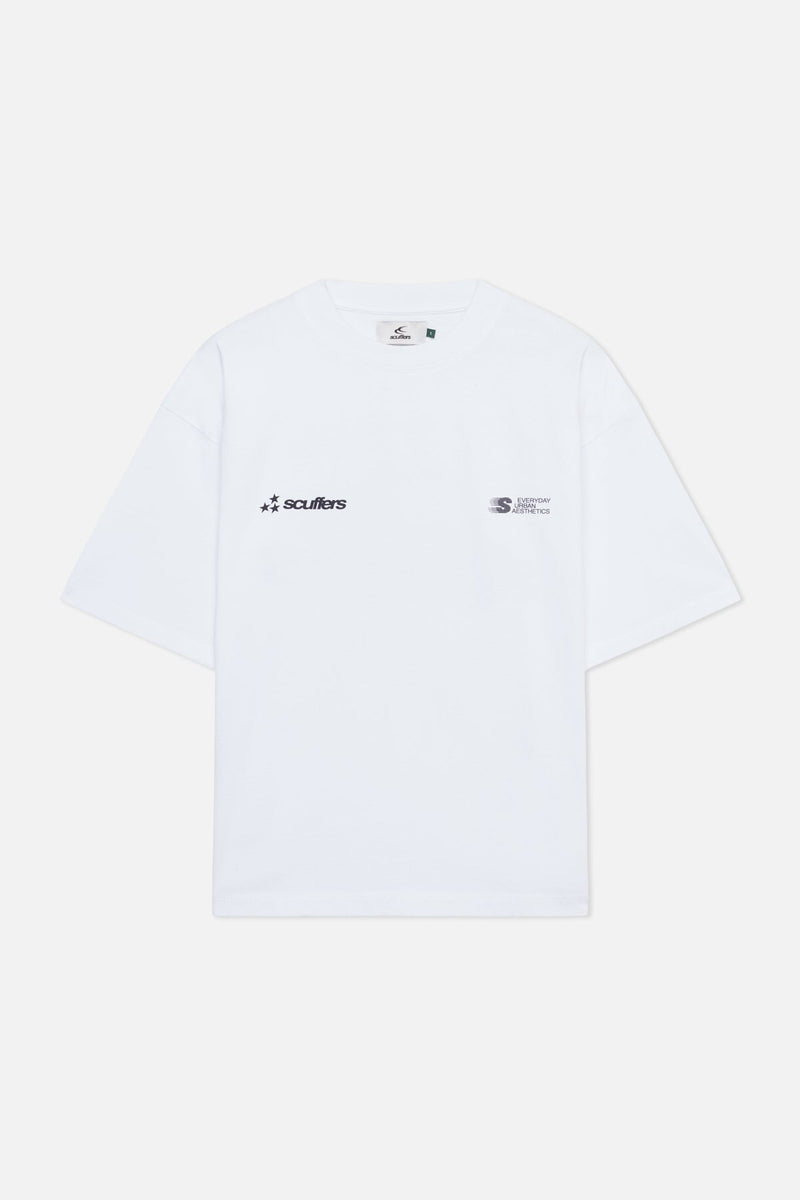 Fuzzy White T-Shirt