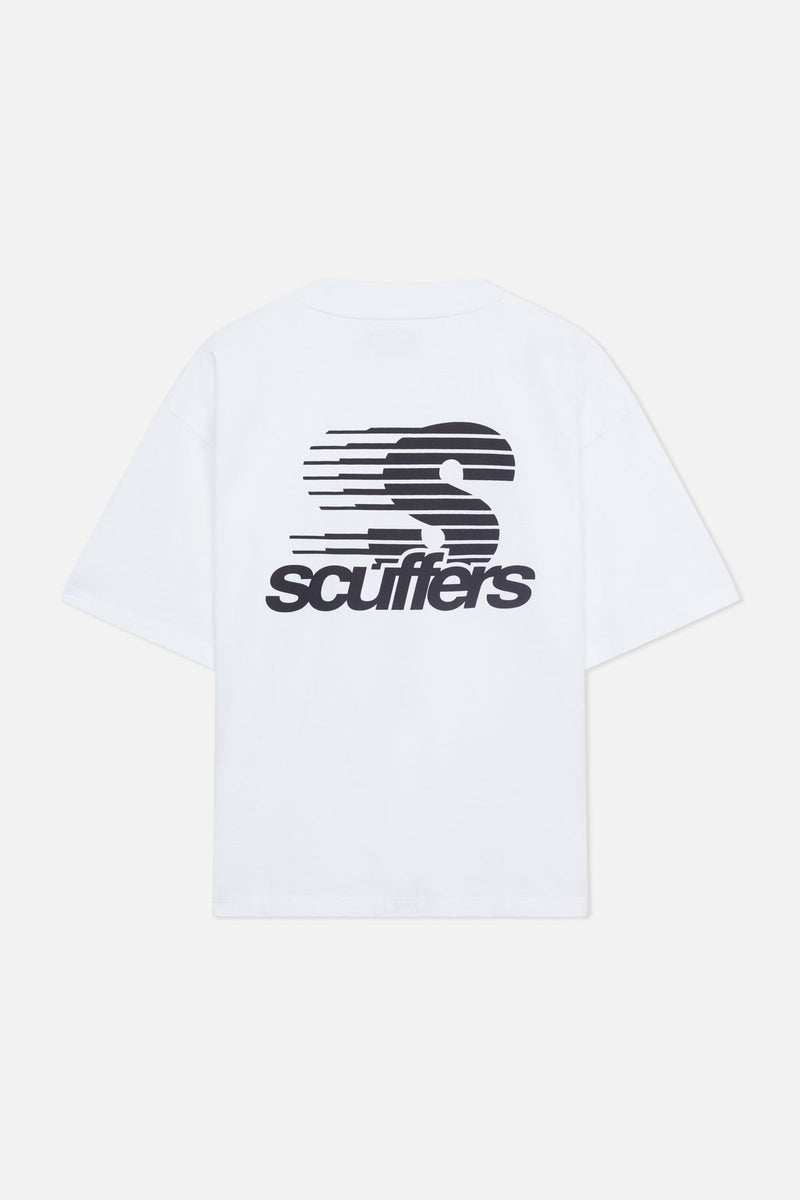 Fuzzy White T-Shirt