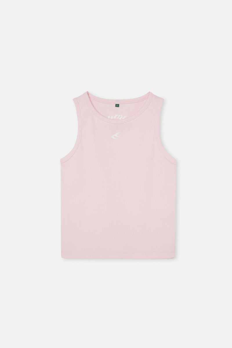 Burgundy & Pink Canale Scff Tank Top Pack