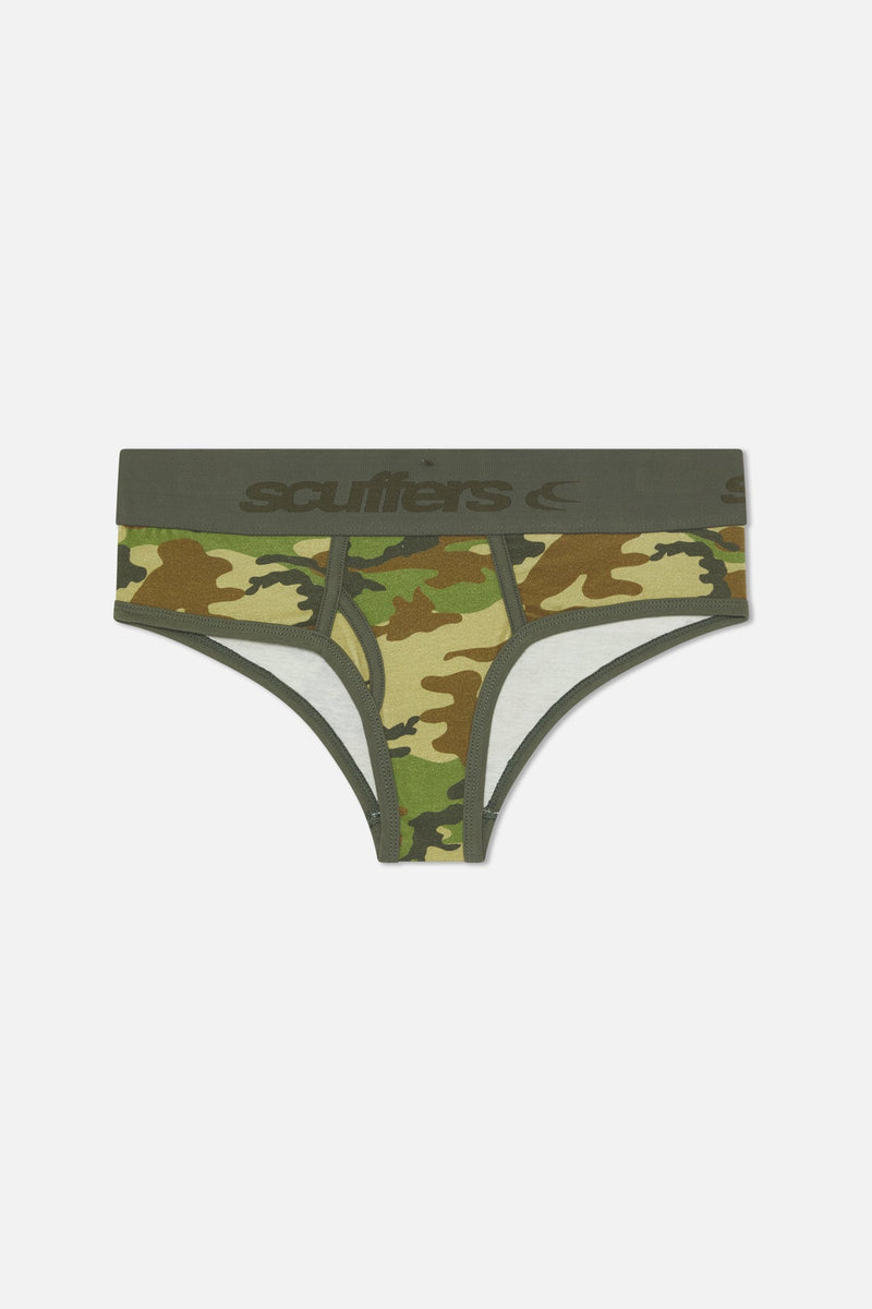 Camo Green & Grey Shorties