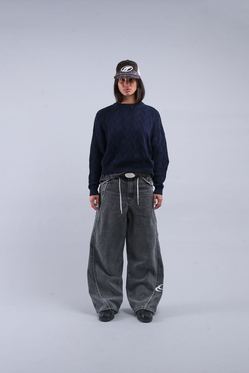 Club Navy Knit