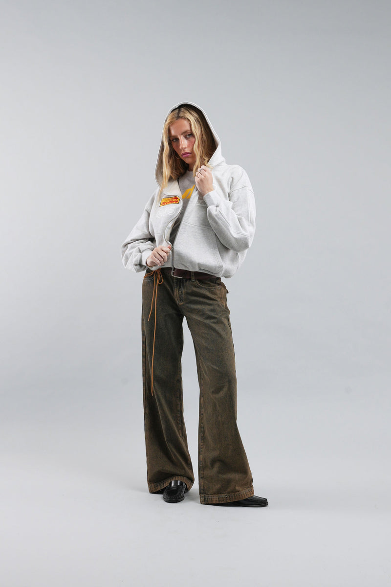 Starnova Grey Melange Zipper