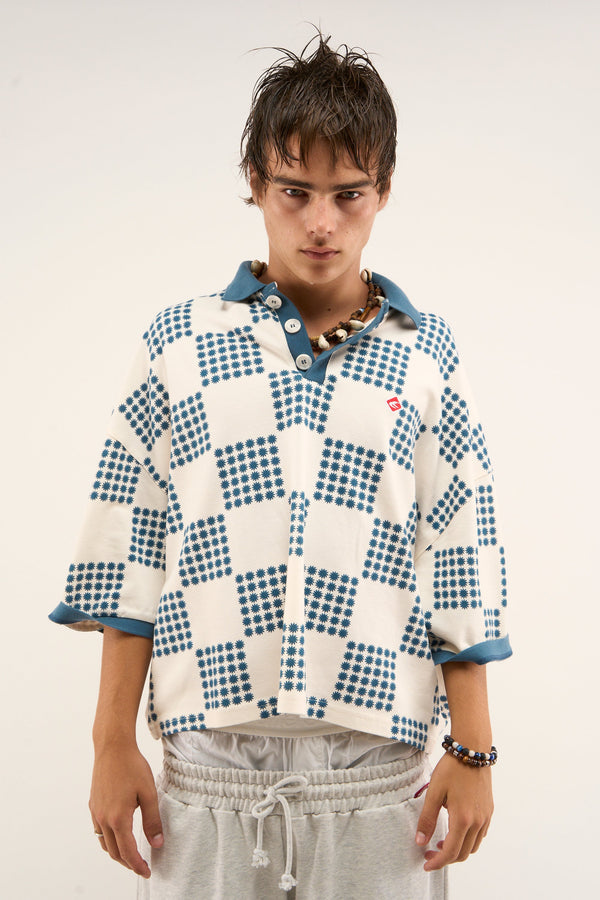 Chess Blue Polo