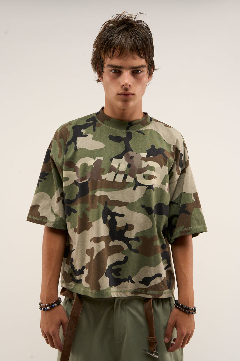 Double Camo Green T-Shirt