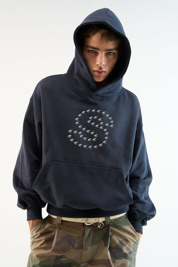 Bob Navy Hoodie