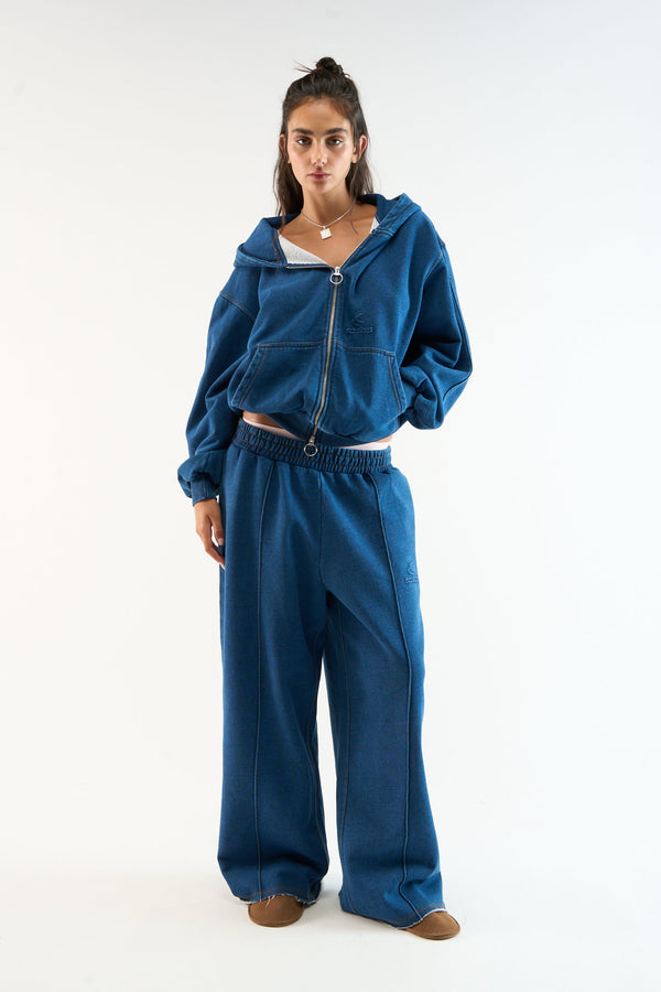 Scff Denim Zipper