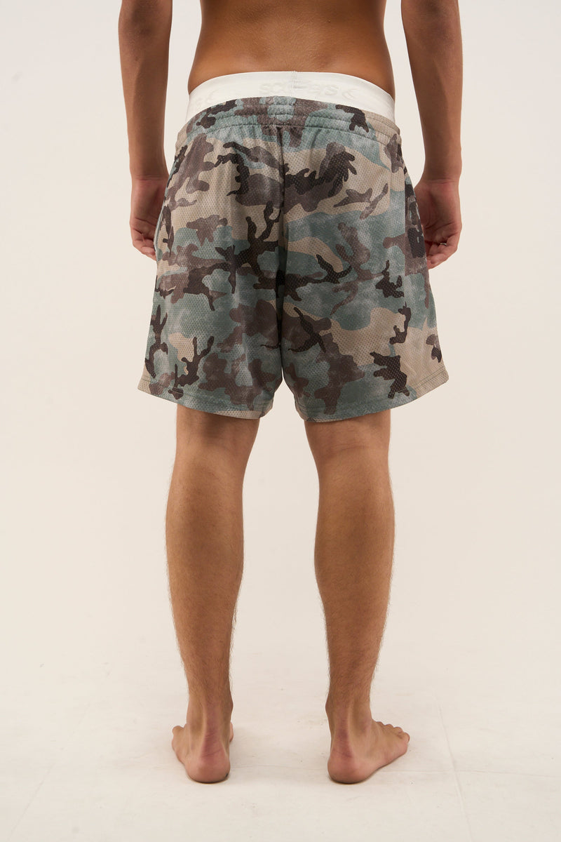 Madrid Camo Football Shorts