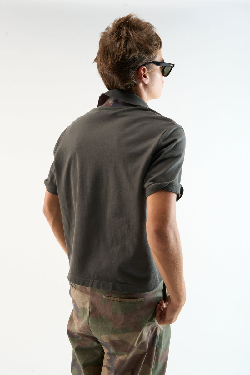 Camo Dark Polo