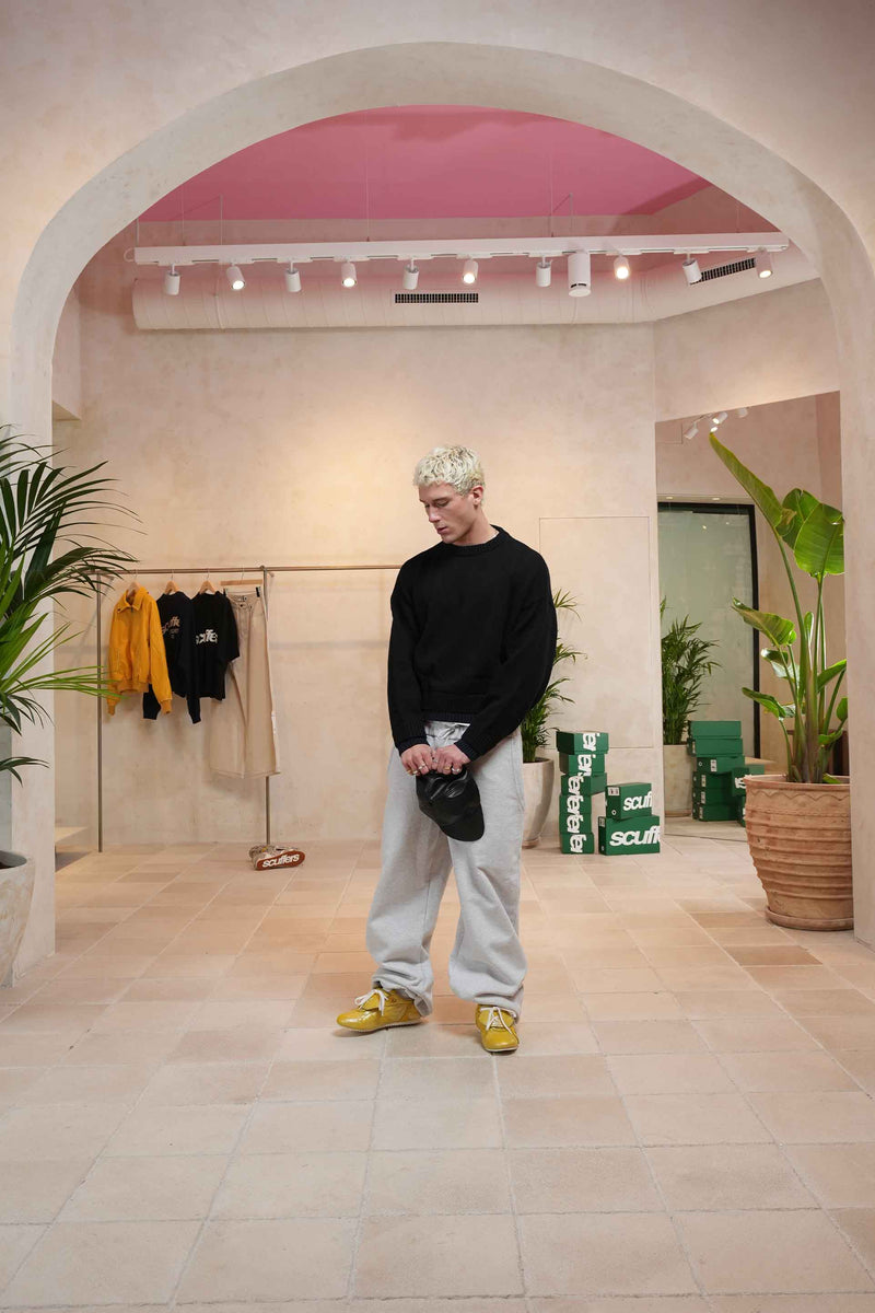 Everyday Grey Melange Pants