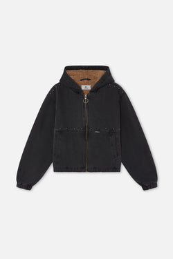 Denim Dark Work Jacket