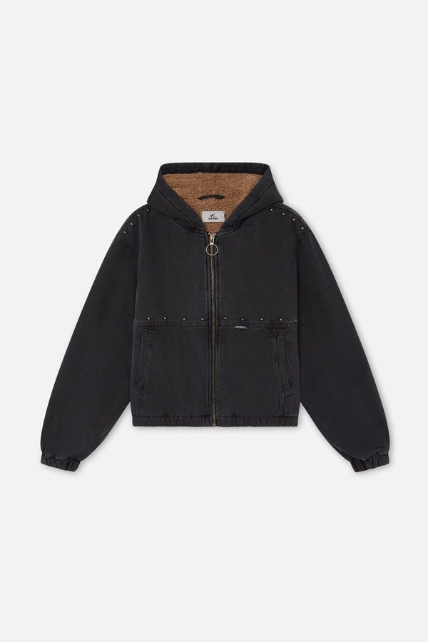 Denim Dark Work Jacket