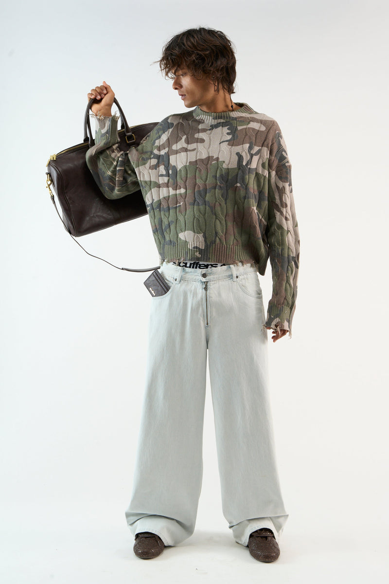 Trench Camo Knit
