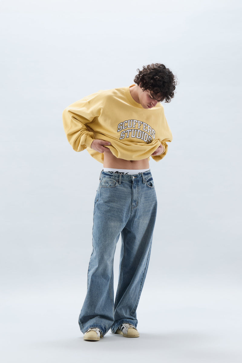 Semi Yellow Crewneck