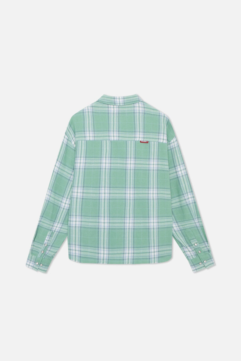 Green Checkered Shirt