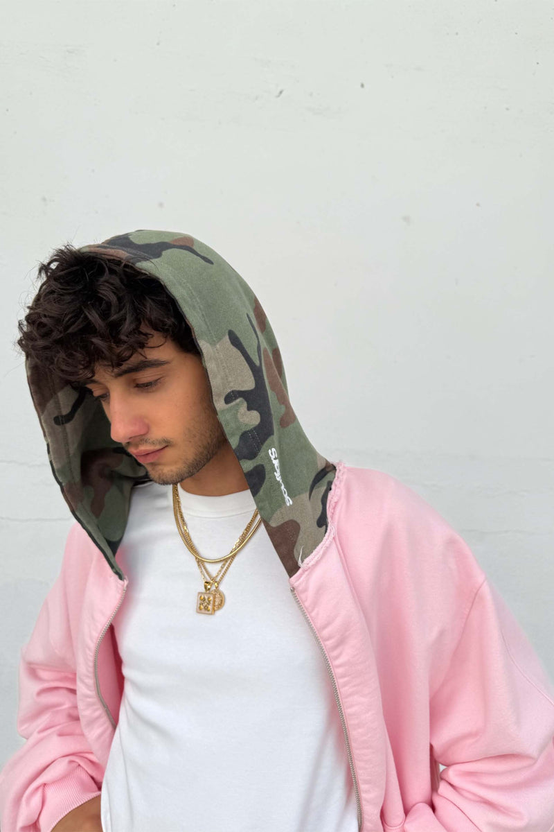 Mask Pink Zipper