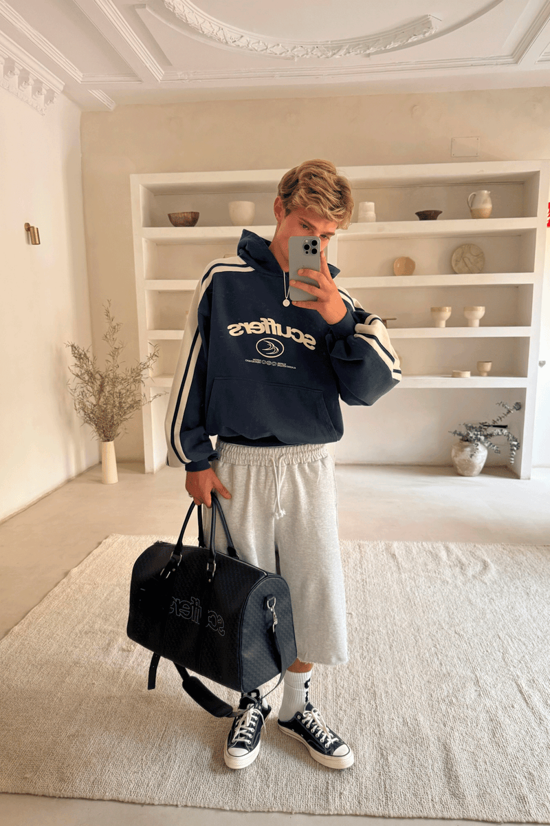 Effortless Blue Hoodie
