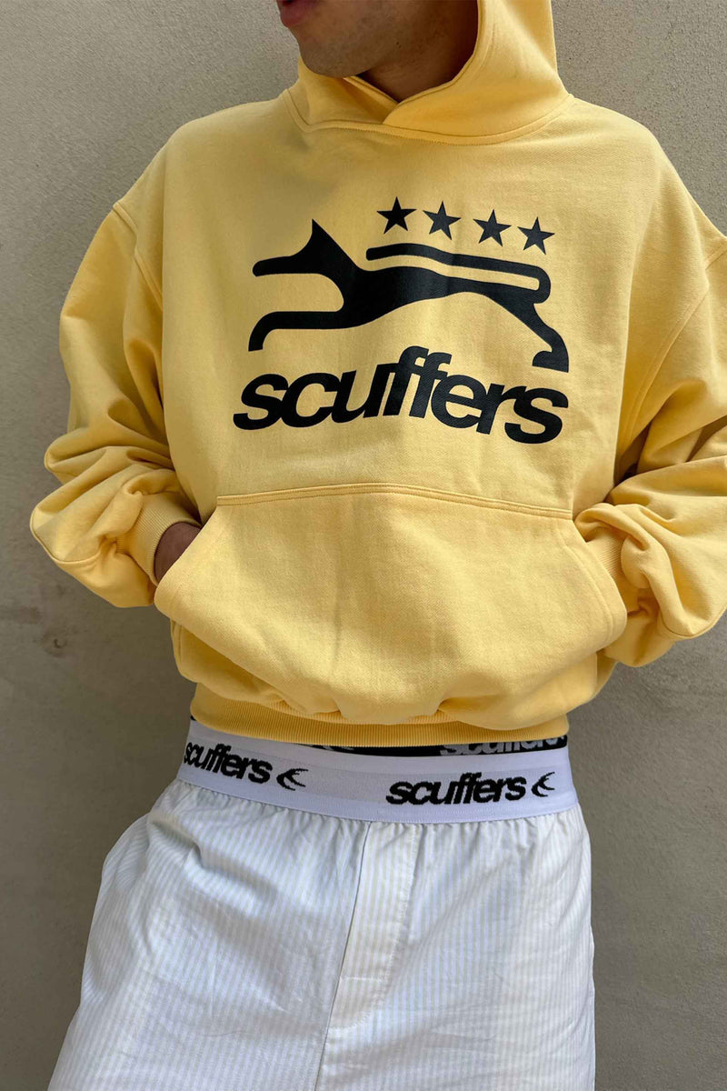 Greyhound Yellow Hoodie
