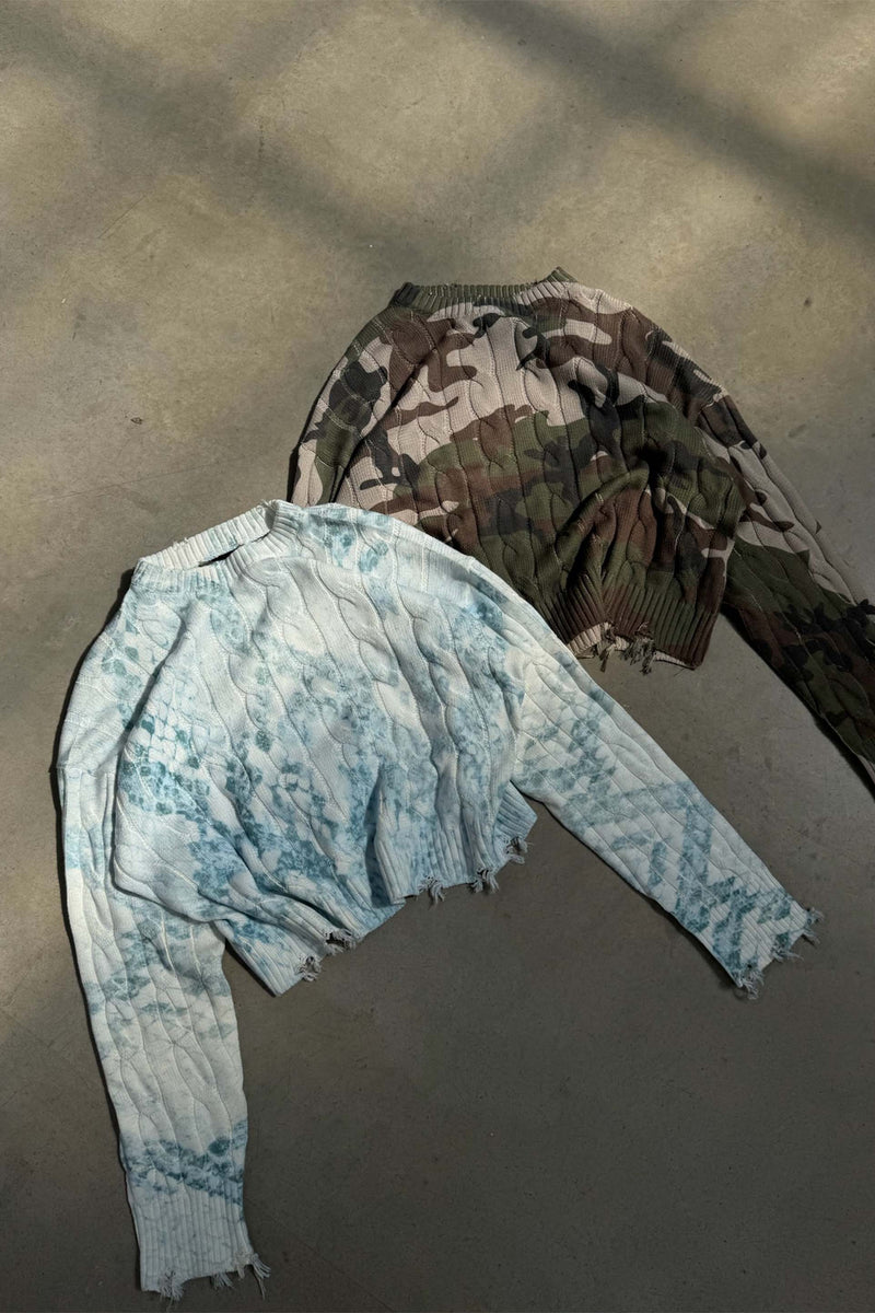 Trench Camo Knit