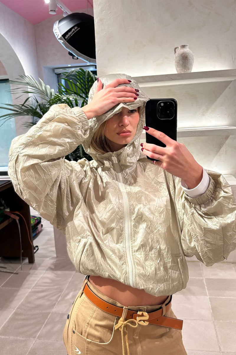 Salty Champagne Windbreaker