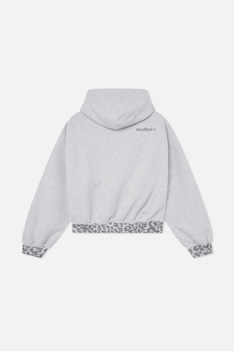 Leo Grey Melange Hoodie