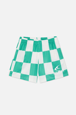 Madrid Checkered Football Shorts