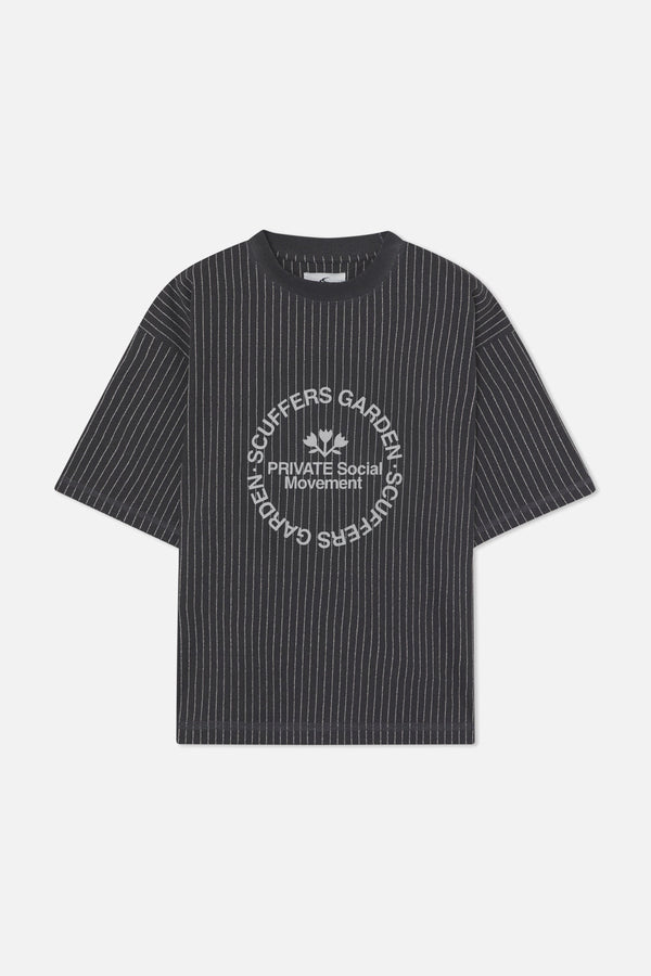 Pinstripe Dark T-Shirt