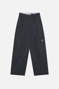 Pinstripe Black Pants