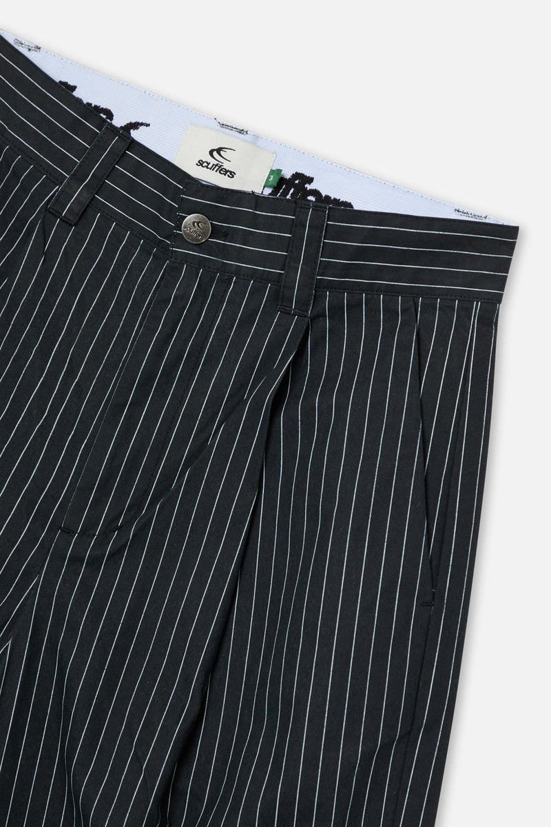 Pinstripe Black Pants
