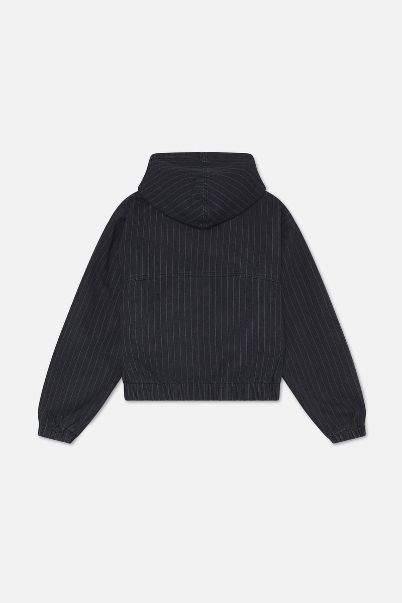 Pinstripe Dark Work Jacket