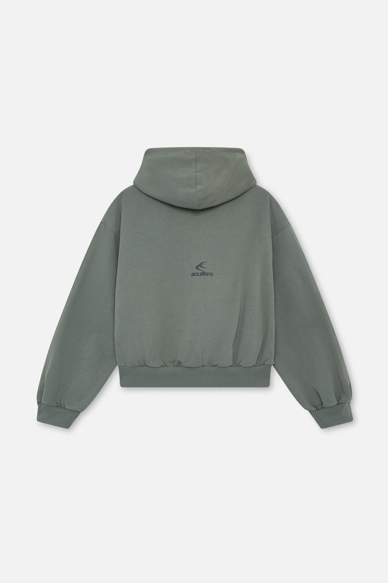 Raw Green Hoodie