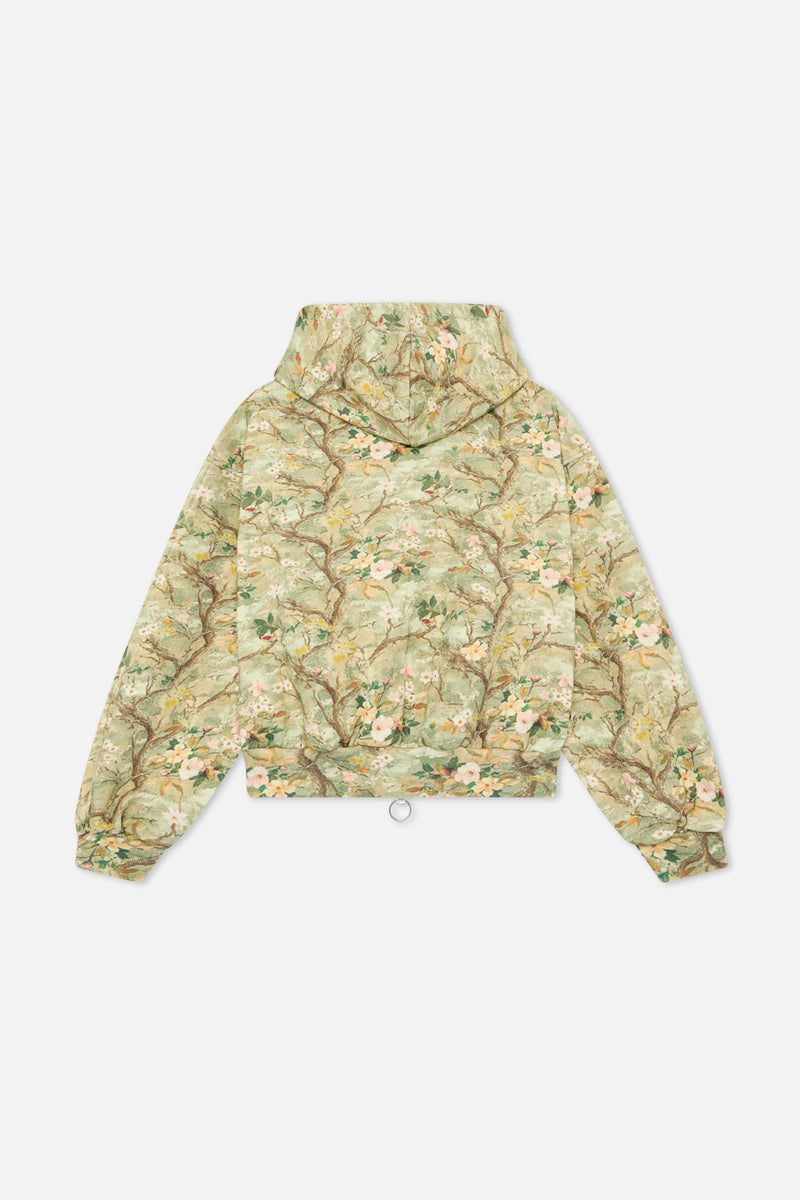 Real Flower Zipper