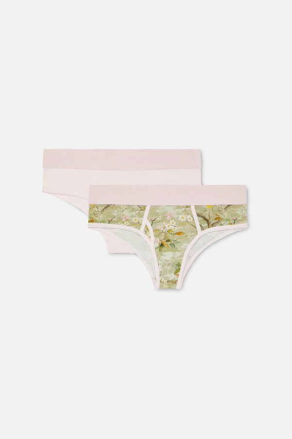 Real Flower & Pink Shorties