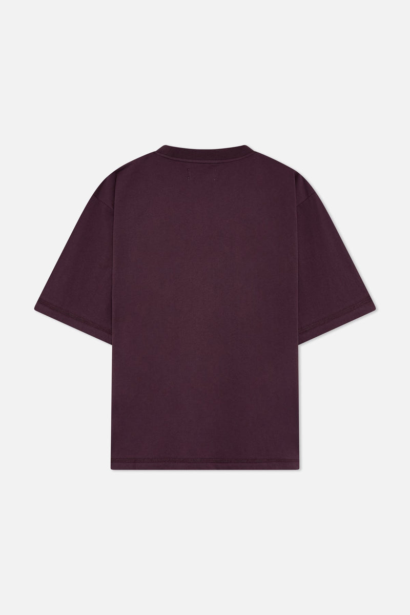 Real Flower Burgundy T-Shirt