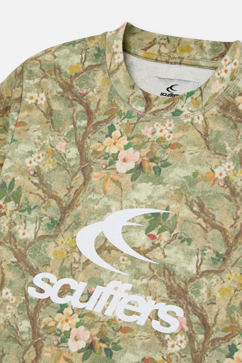 Real Flower Fitted T-Shirt