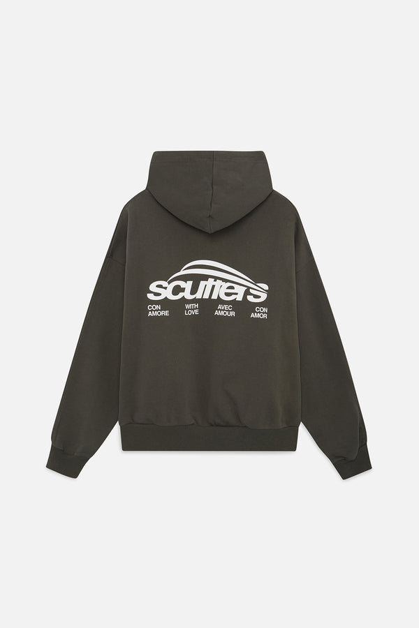 With Loves Green Hoodie